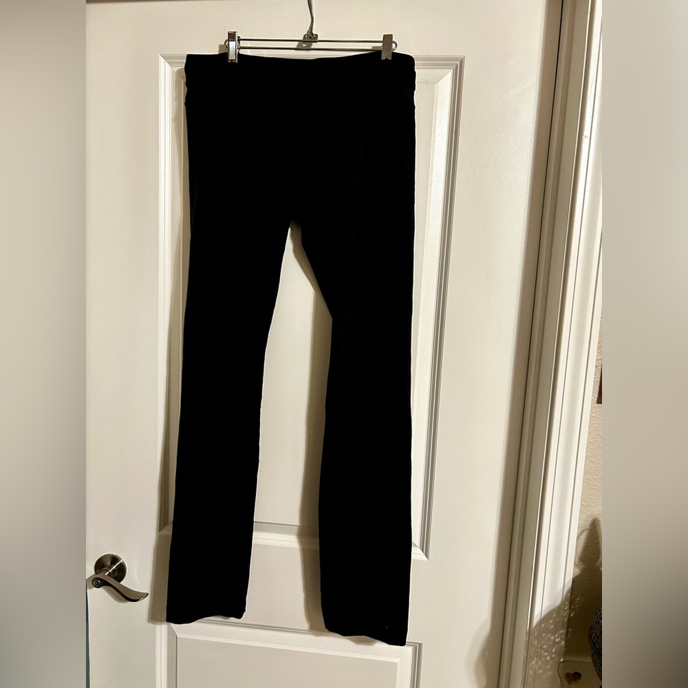 Lululemon leggings, wider leg